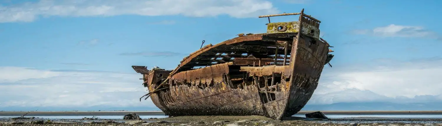 Schiffwracks und Geschichte Kap der Guten Hoffnung